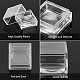 Envases de plástico transparente CON-WH0074-74-4