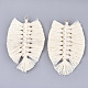 Polycoton (polyester coton) gland grand pendentif décorations X-FIND-T035-02-2