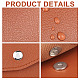 Ahadermaker 4pcs 4 couleurs sacs de rangement d'accessoires numériques en similicuir AJEW-GA0005-34-5