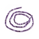 Natural Amethyst Beads Strands G-E194-01-3