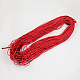 Braided Imitation Leather Cords LC-S005-001-2