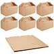 NBEADS 10 Packs Kraft Paper Box CON-NB0001-08-1
