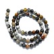 Chapelets de perles en pierre naturelle d'œil d'aigle G-K245-A09-02-2