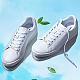 Chgcraft 1 par de hebillas de zapatos de circonita cúbica de latón FIND-CA0004-48-2