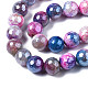 Natürliche Achat Perlen Stränge G-Q998-013E-3