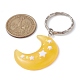 Porte-clés en plastique lune et étoile KEYC-JKC00709-3