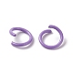 Spray Painted Iron Open Jump Rings IFIN-D088-01A-3