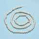 Fili di perle di perle d'acqua dolce coltivate naturali X-PEAR-F018-11-3