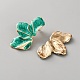 Сплав эмаль серьги&nbsp;EJEW-WH0014-169-2
