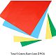 Pandahall elite 10 foglio di carta da lucidi a colori misti per cucire a casa DIY-PH0018-49-3