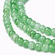 Chapelets de perles en verre peint par pulvérisation GLAA-A038-A-45-3