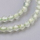 Chapelets de perles en préhnite naturelle G-F568-072-2mm-3