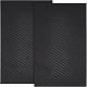 BENECREAT 2 Sheets 3.9x9.8inch 3K Carbon Fiber Sheets AJEW-WH0283-78-1