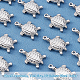 Unicraftale 20 pièces breloques motif tortue pendentifs en acier inoxydable breloques motif animal en métal pour la fabrication de bijoux STAS-UN0028-62-4