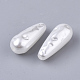Perles d'imitation perles en plastique ABS OACR-T022-07-2