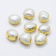 Perle coltivate d'acqua dolce perla naturale PEAR-F006-58G-1