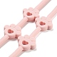 2 in 1 Silicone Baby Pacifier Holder Chains AJEW-G050-02C-2