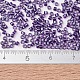 MIYUKIデリカビーズ  シリンダー  日本製シードビーズ  11/0  （db1756)輝く紫色の裏地アメジストab  1.3x1.6mm  穴：0.8mm  約2000個/10g X-SEED-J020-DB1756-4