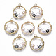 Colgantes de perlas de imitación de plástico abs KK-N235-012-2