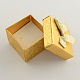 Dia de san valentin presenta paquetes cuadrados cajas de anillas de carton X-CBOX-S010-A05-2