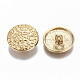 Brass Shank Buttons KK-S356-110G-NF-2