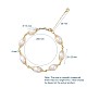 Natural Pearl Beaded Bracelets BJEW-JB04888-2
