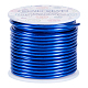 BENECREAT 9 Gauge/3mm Tarnish Resistant Jewelry Craft Wire 17m Bendable Aluminum Sculpting Metal Wire for Jewelry Craft Beading Work - Blue AW-BC0001-3mm-10-1