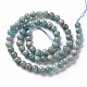 Chapelets de perles en amazonite naturelle X-G-S333-6mm-005-2