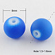 Painted Glass Bead Strands DGLA-S072-8mm-19-1