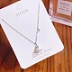 925 Sterling Silver Pendant Necklaces NJEW-BB34680-P-3