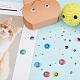 Pandahall Elite 1box ремесленный набор пластиковых кукольных глазок с кабошонами DOLL-PH0001-11-2