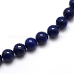 Lapis naturali tinti lazuli perle tonde fili, grado a, 10mm, Foro: 1 mm, circa 39pcs/filo, 15 pollice