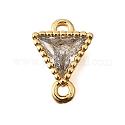 Латунные прозрачные подвески из кубического циркония KK-U065-07G