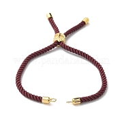 Изготовление браслетов из хлопка KK-F758-03-02-G