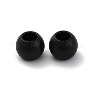 201 европейская бусина из нержавеющей стали STAS-N020-03-10mm-EB