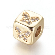 Латунные бусины KK-I657-02G