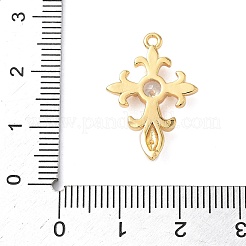 Colgante micropavé cubic zirconia de latón&nbsp;KK-D024-22A-G