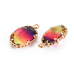 Стеклянные подвески градиентного цвета&nbsp;GLAA-S193-006-B05