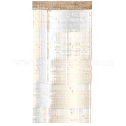 Türfadenvorhang aus Polyester und Kunststoff mit Perlen&nbsp;AJEW-WH20128-053B