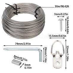 Kit fai da te per appendere cornici per foto&nbsp;DIY-GF0001-45