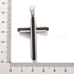 PVD-Vakuumbeschichtung 304 Edelstahlanhänger&nbsp;STAS-Z080-07EB