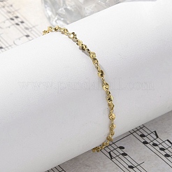 Браслеты-цепочки из нержавеющей стали 304 для женщин&nbsp;BJEW-F488-21G-04