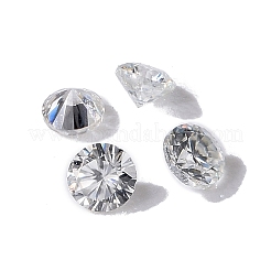 Pierres de moissanite en vrac de couleur blanche d&nbsp;RGLA-WH0016-01J