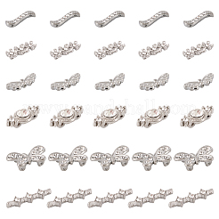 Проставки из сплава со стразами и кристаллами&nbsp;ALRI-KS0001-01P