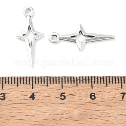 Tibetischer stil Aluminium Anhänger & Charms&nbsp;PALLOY-A037-01C-AS