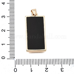 Pendenti in zirconi cubici trasparenti in micro pavè di ottone&nbsp;CU-CBAE7DF-08G-03