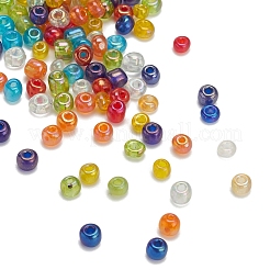 Perline di semi di vetro rotonde a 8 colore&nbsp;SEED-YW0001-52