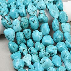 Бусины из натурального магнезита&nbsp;G-K244-05B