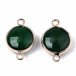 Соединители звеньев натурального агата&nbsp;G-N326-85C