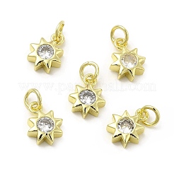 Ottone micro spianare fascino zirconi&nbsp;KK-E068-VB238